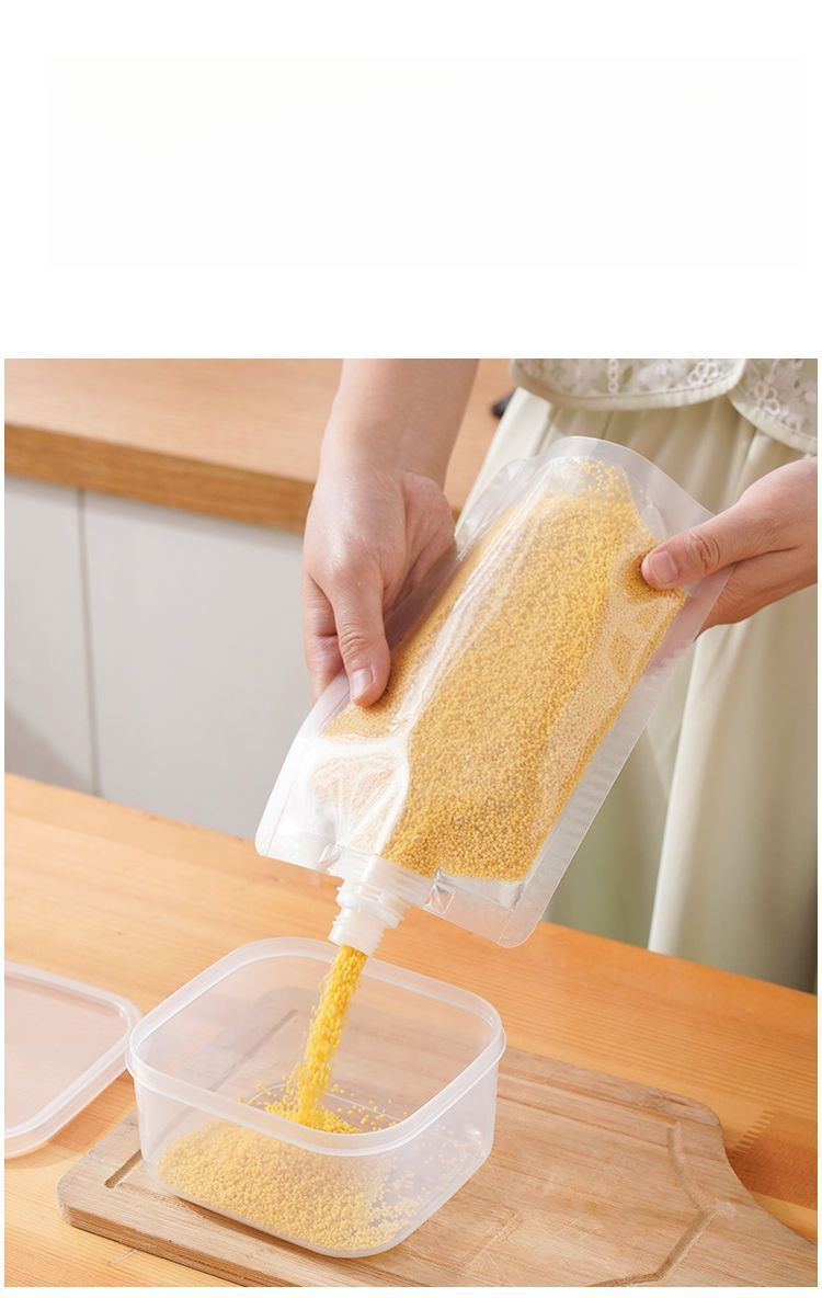 Grain Box Sealed Bag Food Grade Moisture-Proof Insect-Proof Kitchen Refrigerator Fresh-Keeping Rice Container Flour_voghion.com