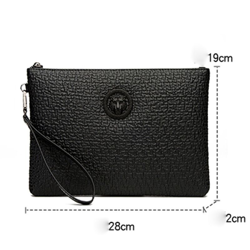 2023 Hot Sale Mann Handtasche Geldbörsen Reißverschluss Lange Leder Geldbörse_voghion.com