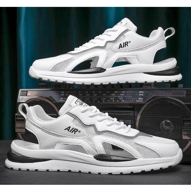 Sandalen Herren Sommer Outdoor Wear Freizeit Sport Leichte Strandsandalen Herren Offene Auto Netzwerkoberfläche Atmungsaktive Hausschuhe Herren_voghion.com