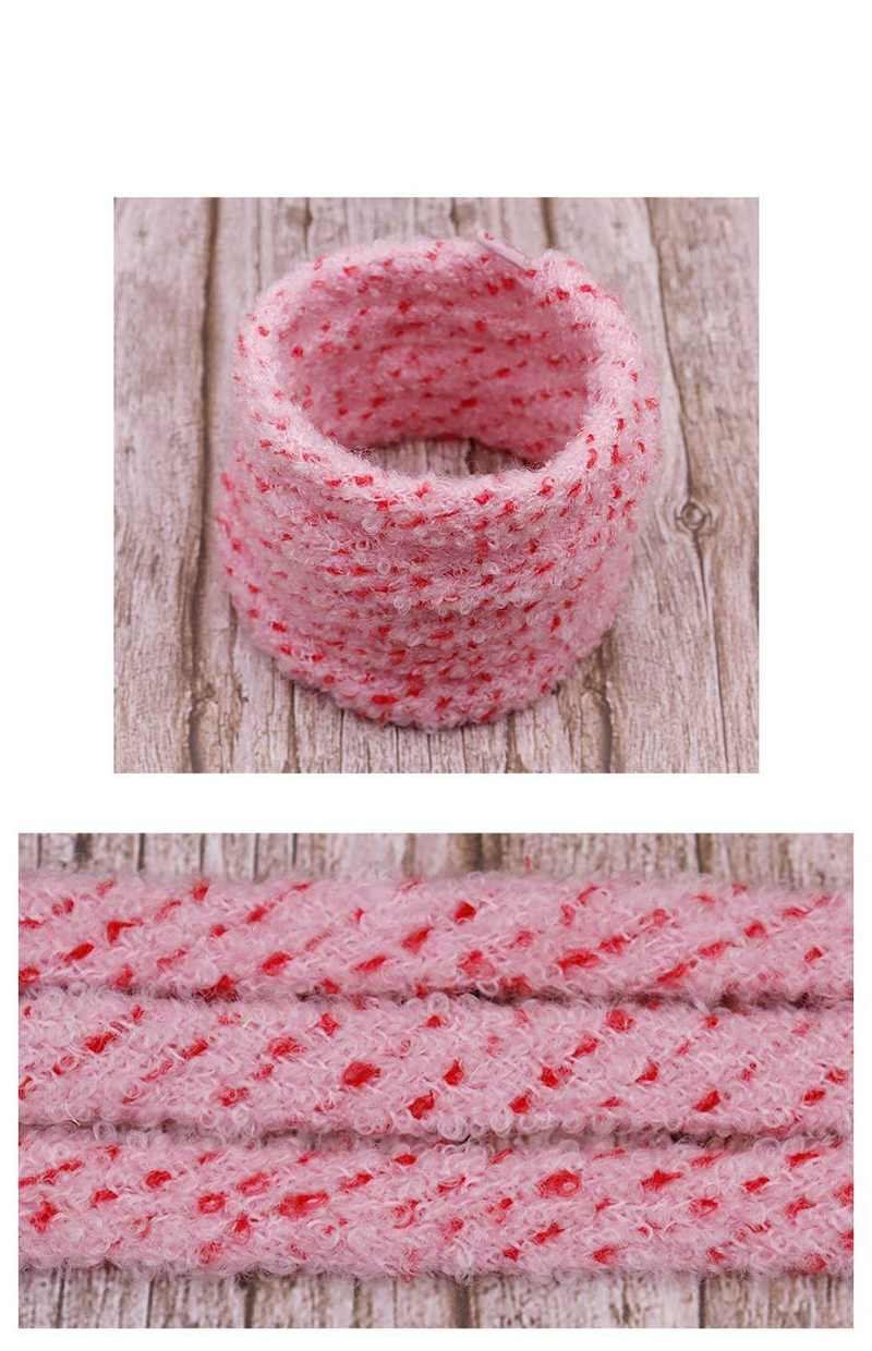 Fluffy Towel Shoelace Girl Fit Canvas Shoes High And Low Flat Shoe Rope_voghion.com