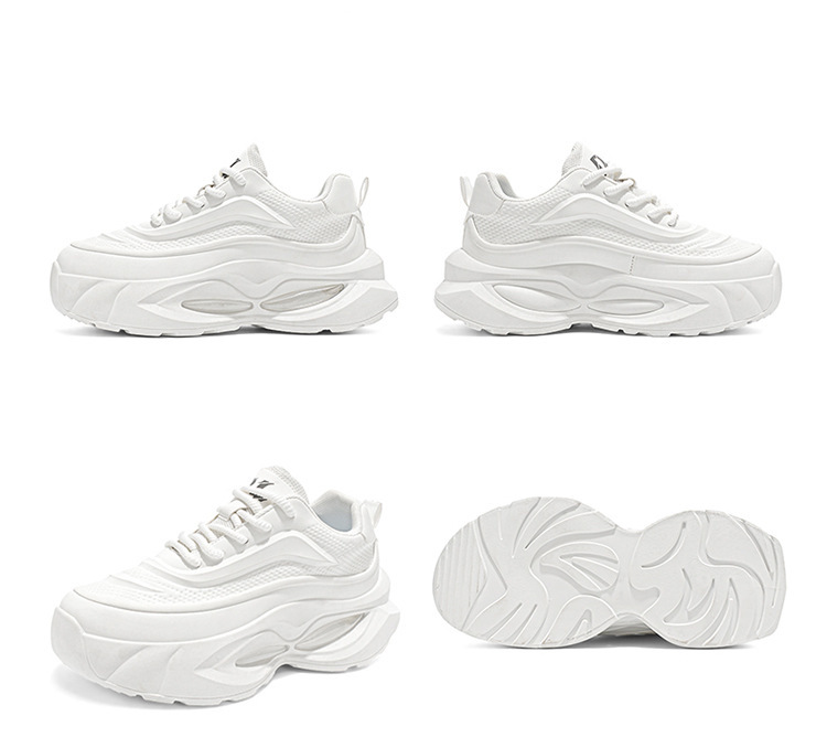 Baskets mode homme - Chaussures légères et antidérapantes pour papa, idéales pour la course à pied et les loisirs. Doublure en maille respirante, semelle épaisse et confortable._voghion.com