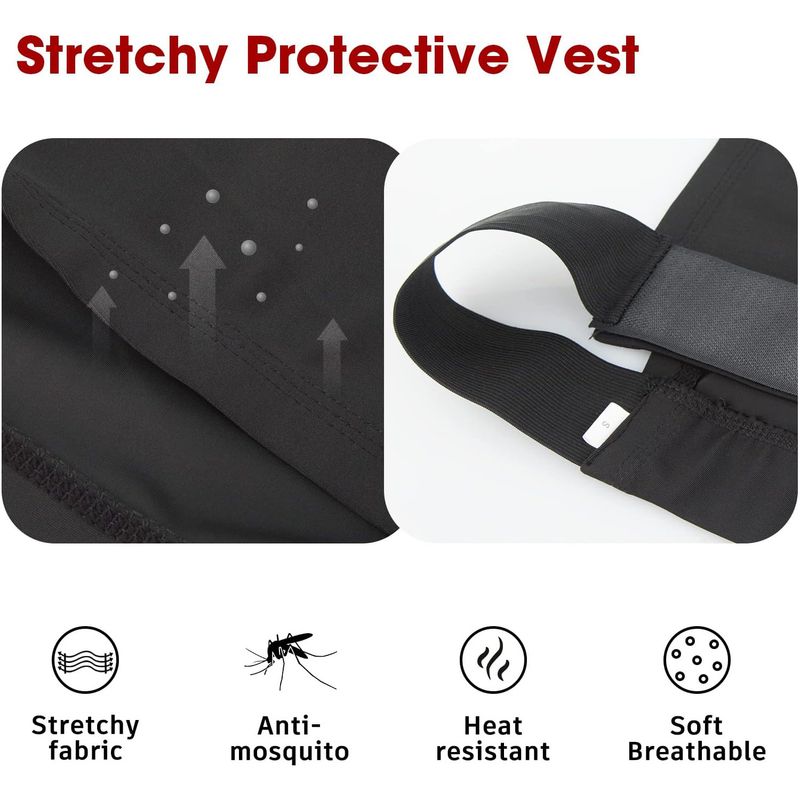 New Vest Shoulder Guard Clothing Inner Liner Breathable Chest Protector Anti-Friction Horse Bib_voghion.com