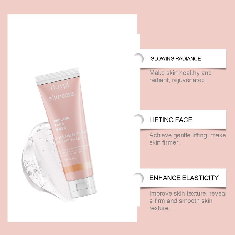 Hoygi Collagen Tear Mask Gentle Exfoliating, Hydrating, Nourishing And Firming Skin Mask_voghion.com