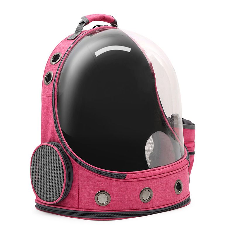Portable Backpack Transparent Space Capsule Shoulder Cat Outdoor Travel Pet Outing Small Dog Bag_voghion.com