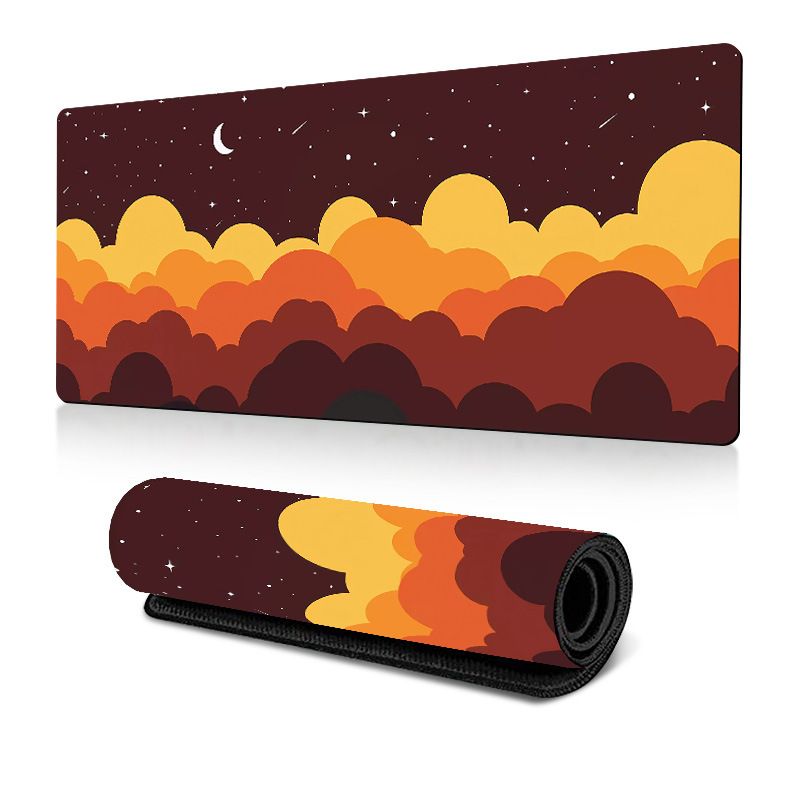Hot-selling Yuntian Mouse Pad Cute Oversized Office Desk Pad Clou Sky Rubber Pad Rubber Non-slip_voghion.com
