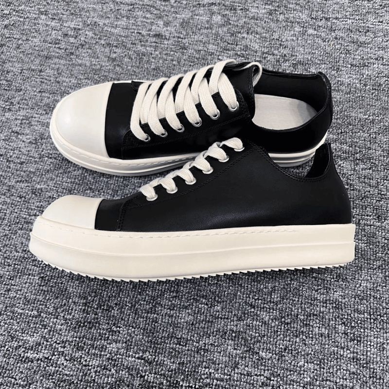 Scarpe da uomo alla moda, di qualità imbattibile, con testa grande, vestibilità pulita, modello Derby, alla moda, con fondo spesso, versatili, da pendolare, modello 2024._voghion.com