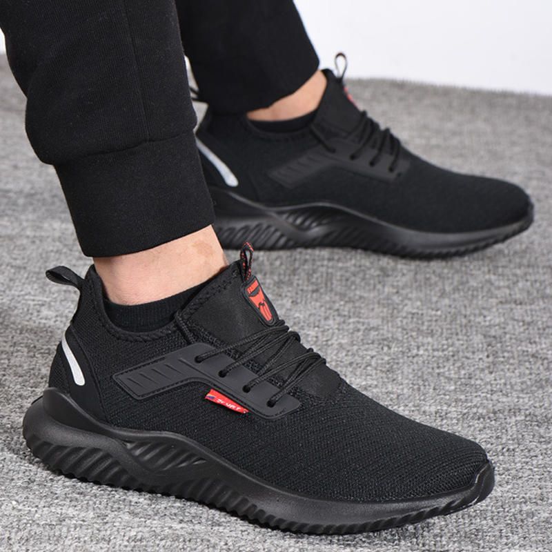 Trabo Fashion lichtgewicht comfortabele veiligheidsschoenen voor heren, kogelwerende en onverwoestbare beschermende schoenen_voghion.com