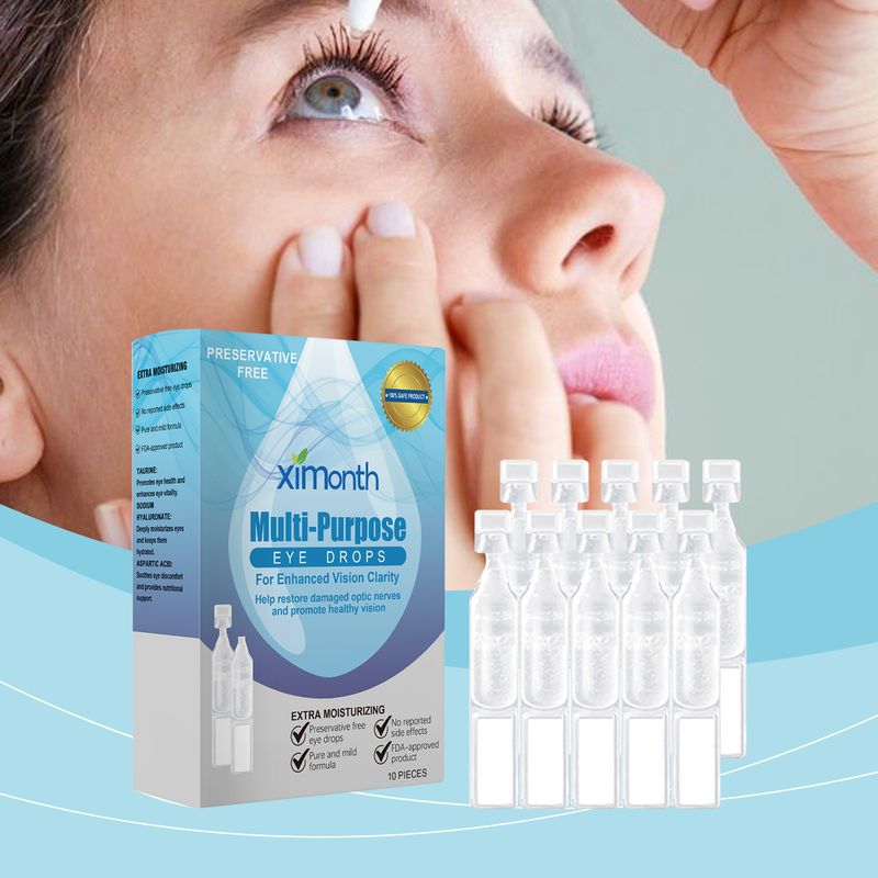 Ximonth Eye Drops Relieve Eye Fatigue Maintain Eye Comfort Vision Health Gentle Eye Care_voghion.com