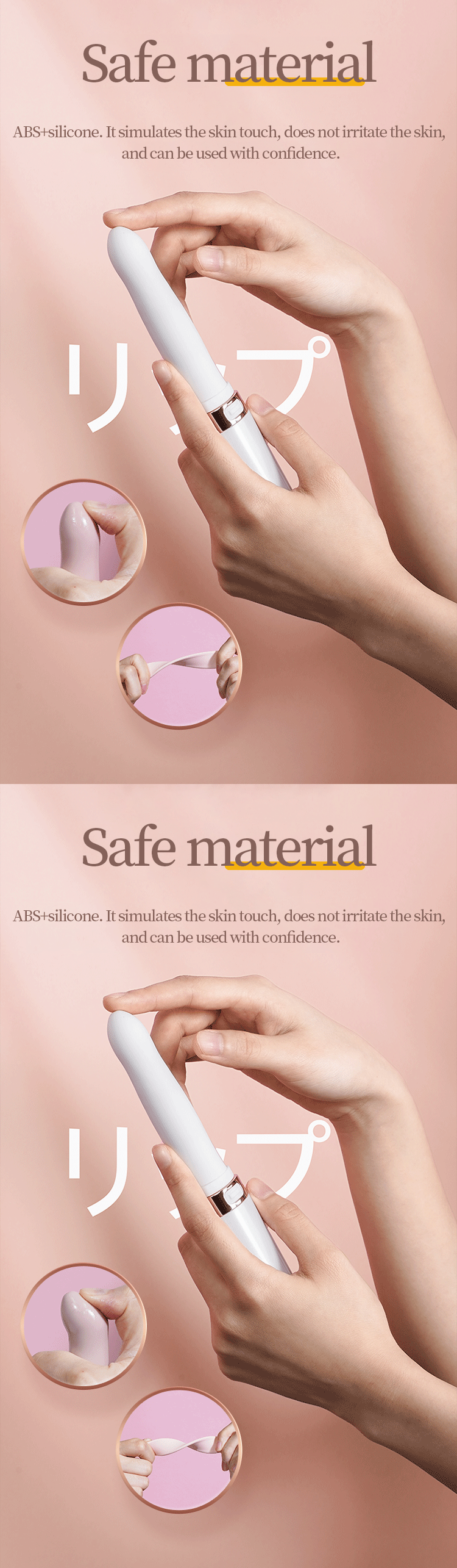 Aufladen GALAKU Lippenstift Klitoris necken Zunge lecken Paar Sex-Spielzeug für Frauen Silikon Dildo A_voghion.com