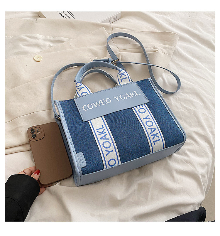 Large Capacity Bag for Women 2023 New Canvas Oblique Straddle Bag for High Quality Handheld Commuter Travel Canvas Bag for Women_voghion.com