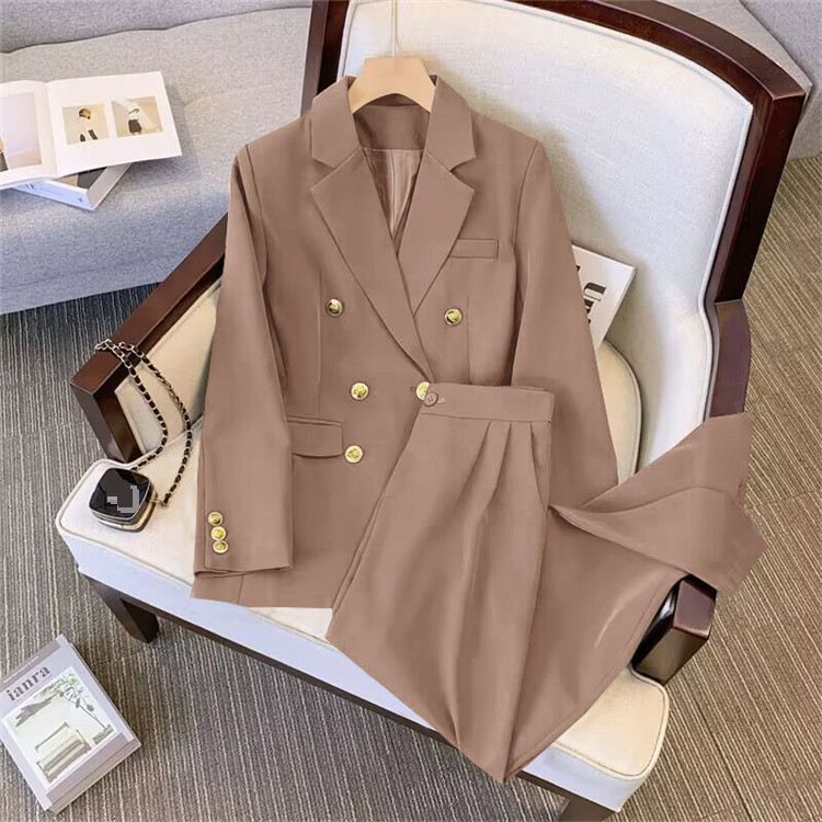 Women's Clothing Suit For Women Lazy Style Casual And Versatile Suit_voghion.com