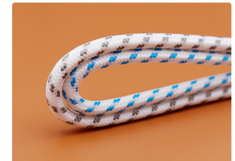 Shoelace Two-tone Round Diagonal Point Shoe Accessories_voghion.com