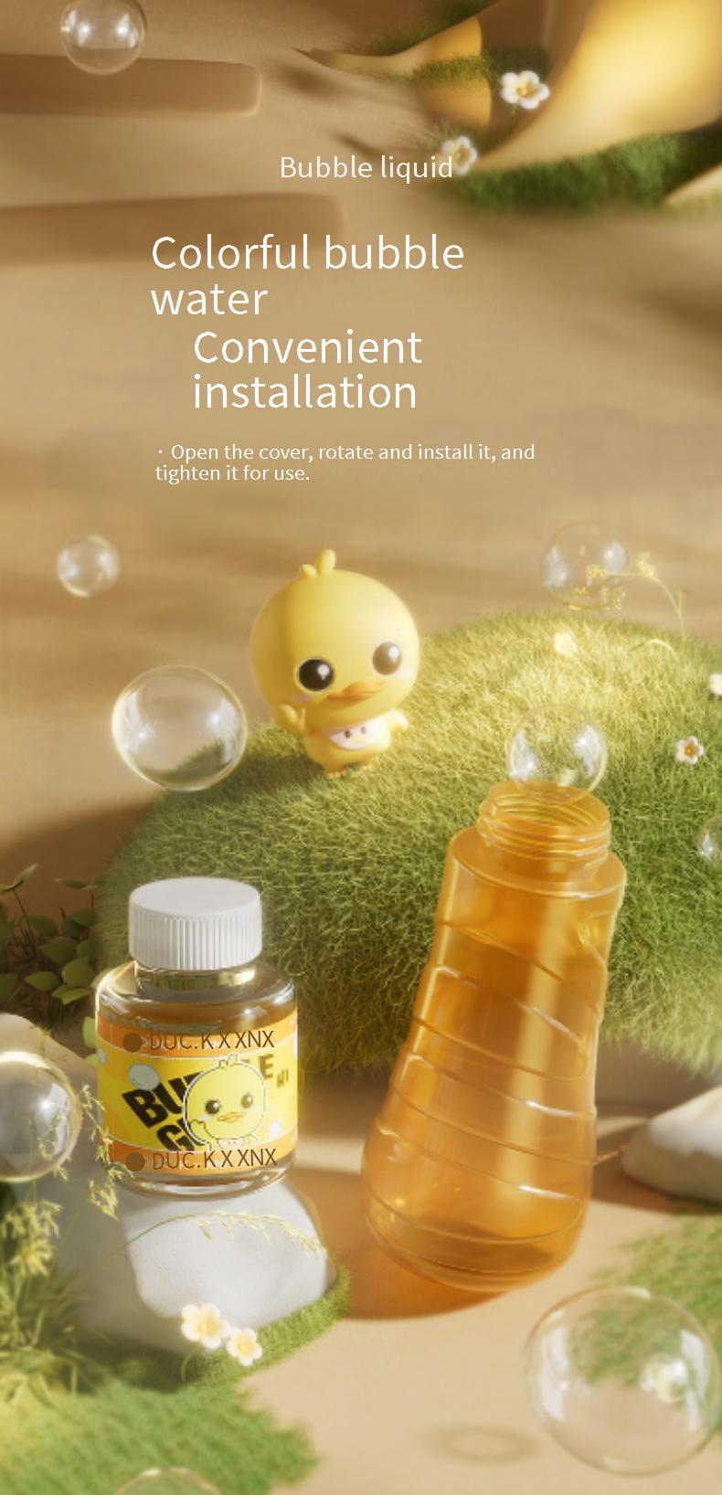 Pistolet à bulles électrique automatique avec ailes d'ange pour jeux d'extérieur pour enfants_voghion.com