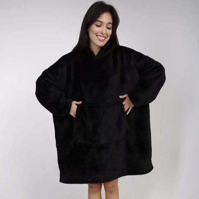 Pigiama da coppia caldo e confortevole con cappuccio ispessito per autunno e inverno_voghion.com