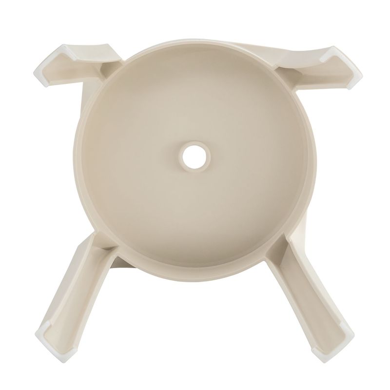 6 Pack Stackable Classroom Stools Plastic Stools Nesting Stools Colorful Round Stools Indoor Outdoor Flexible Seating Decorative Stools Chairs For Home Office School Classroom Beige_voghion.com