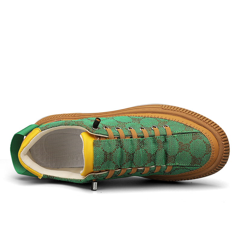 Scarpe da ginnastica casual da uomo Scarpe piatte vulcanizzate Scarpe da tennis da skateboard progettate su misura Scarpe sportive da passeggio senza lacci 39-44_voghion.com