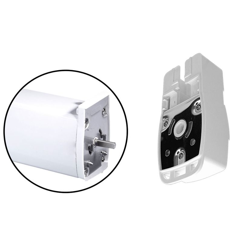 Scatola ingranaggi driver LifeLibero Tuya Motor Fit To Dt82 Track Binari in alluminio per sistema di tende per la casa intelligente_voghion.com