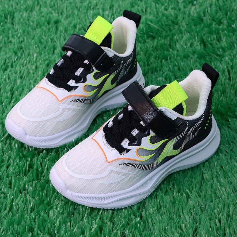 Children's Running Spring And Autumn 2025 New Boys' Sports Shoes Mesh Breathable Lightweight Soft Sole Shock Absorption_voghion.com