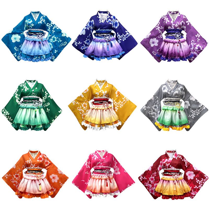 Vollpersonalisierte Anime Lovelive Sommerfest Bademantel erwacht wahre Himeji Meer unnachgiebige Frucht japanischer Kimono reines Land_voghion.com