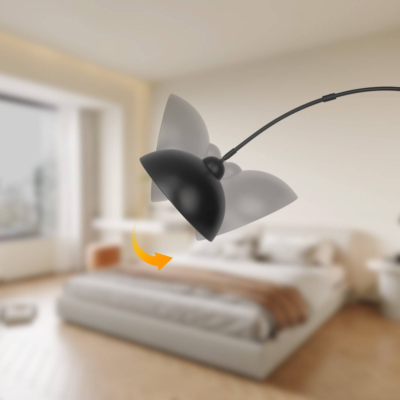 Lampe de cuisine en métal noir avec luminaires, lampe de cuisine en métal noir pour évier de cuisine avec lampes à intensité variable LED_voghion.com