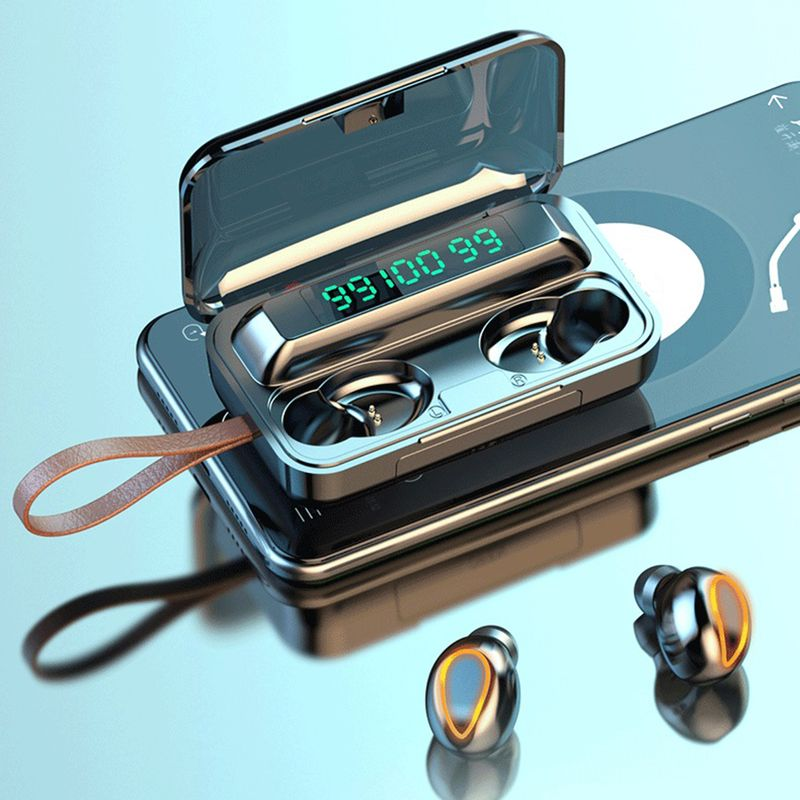 F9-5 Draadloze Bluetooth-compatibele 5.0 Smart-touch oortelefoon oordopjes voor telefoon_voghion.com