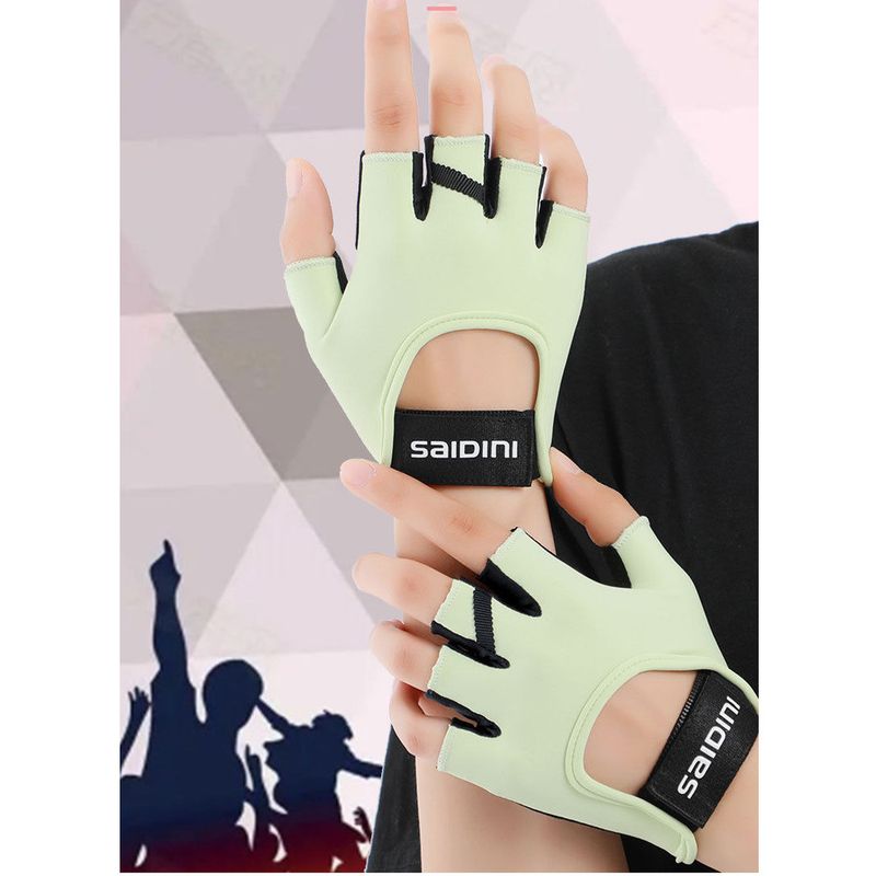 Guanti da fitness per uomo e donna, mezze dita per sport all'aria aperta, resistenti all'usura, anti-calli, per ciclismo, leggeri,_voghion.com