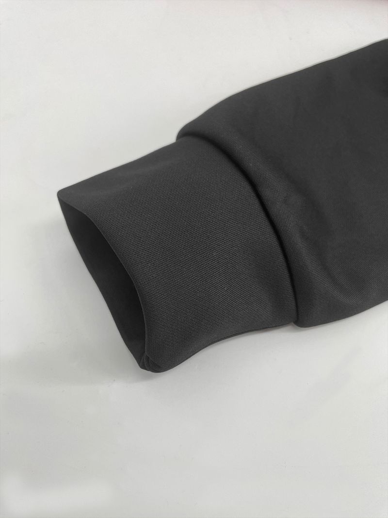 Felpa con cappuccio foderata in pile da uomo - Felpa con cappuccio calda invernale per casual e sport, tessuto in morbido poliestere, nero, dalla S alla XXL_voghion.com