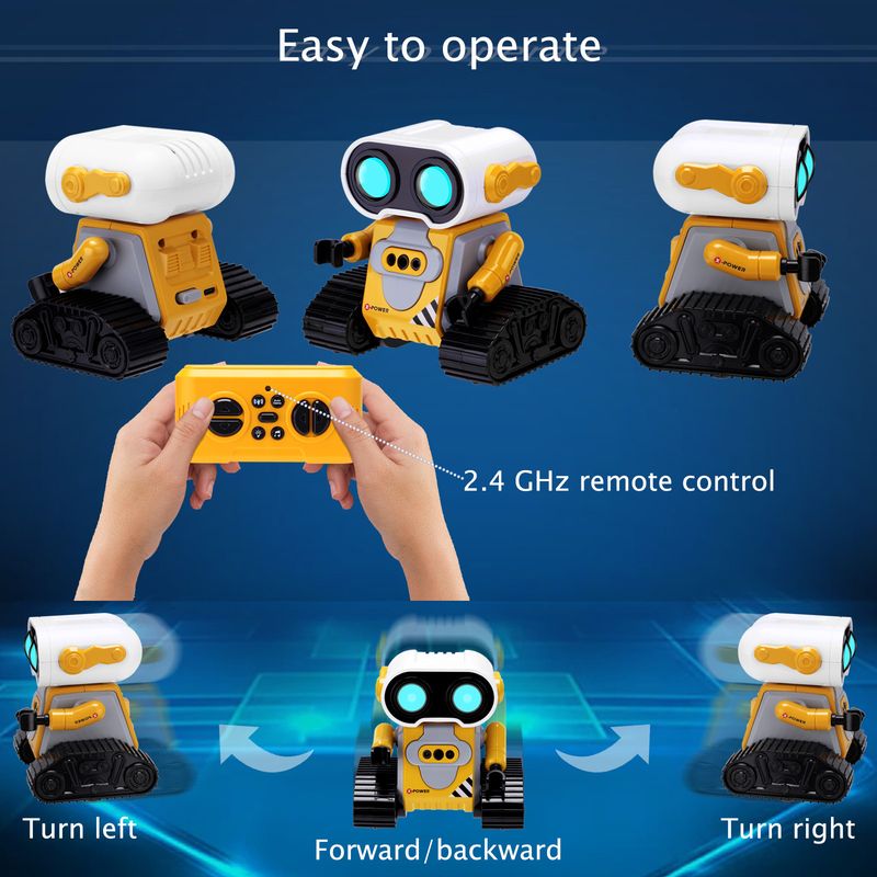 Chytré hračky Dětský robot na dálkové ovládání snímání gest simulace multifunkční inteligentní robotická hračka pro domácí mazlíčky s dálkovým ovládáním_voghion.com