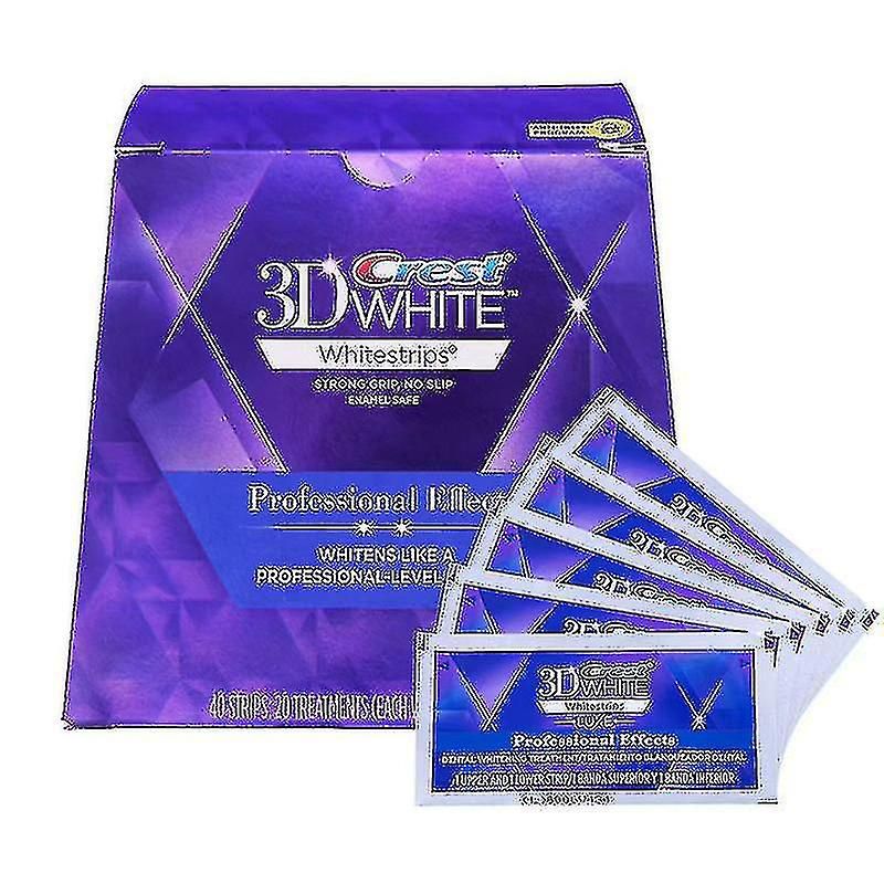 ()3D Professional Effect - Zahnaufhellungsstreifen 3D White Luxe Professional Effects - Zahnaufhellungsset Shzev_voghion.com