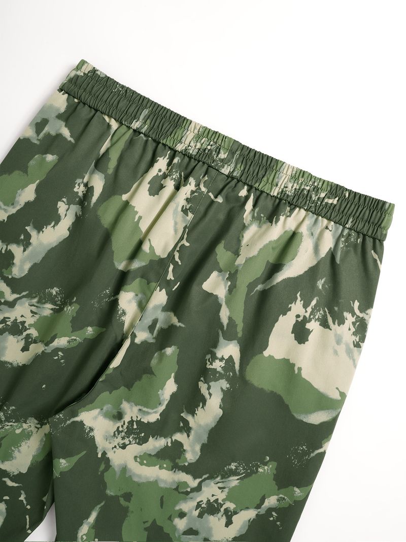 Men's Camouflage Sweatpants Casual Street Style Sportswear Lightweight Polyester Casual Style_voghion.com