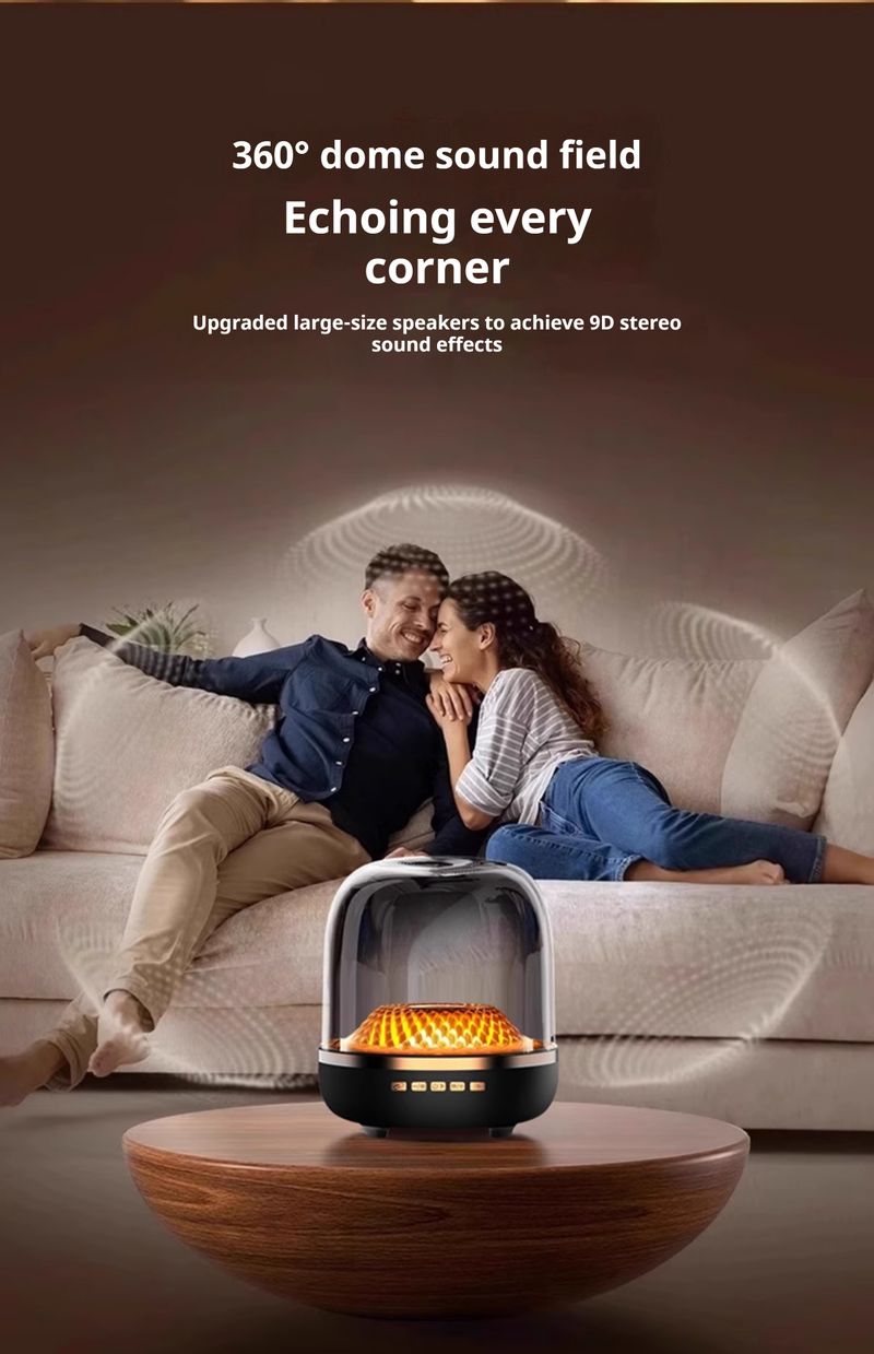 High Power Bass Sound Box 9D Surround Sound Column Harman-4th Full Screen Transparent Caixa De Som Bluetooth-Speaker TWS/TF_voghion.com