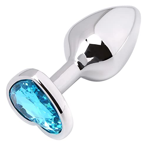 Edelstahl 2,8 CM Anal Plug Herz Metall Butt Plug Sex Spielzeug für Frauen Mann Wasserdicht Schmuck Perlen Erwachsene_voghion.com