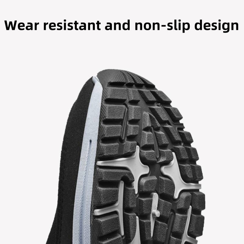 Men's non slip one foot walking shoes, large casual mesh sports shoes, soft sole_voghion.com