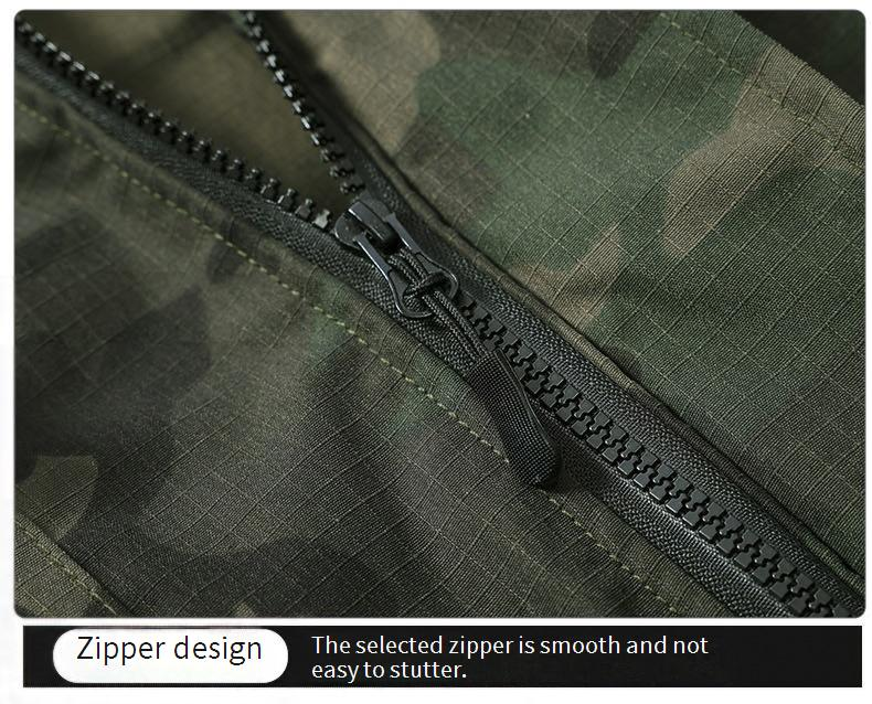 Taktisches Tarnuniform-Set – Strapazierfähige Militärarbeitskleidung für Männer, Outdoor-Training und Feldeinsätze (mehrere Farben und Größen erhältlich)_voghion.com