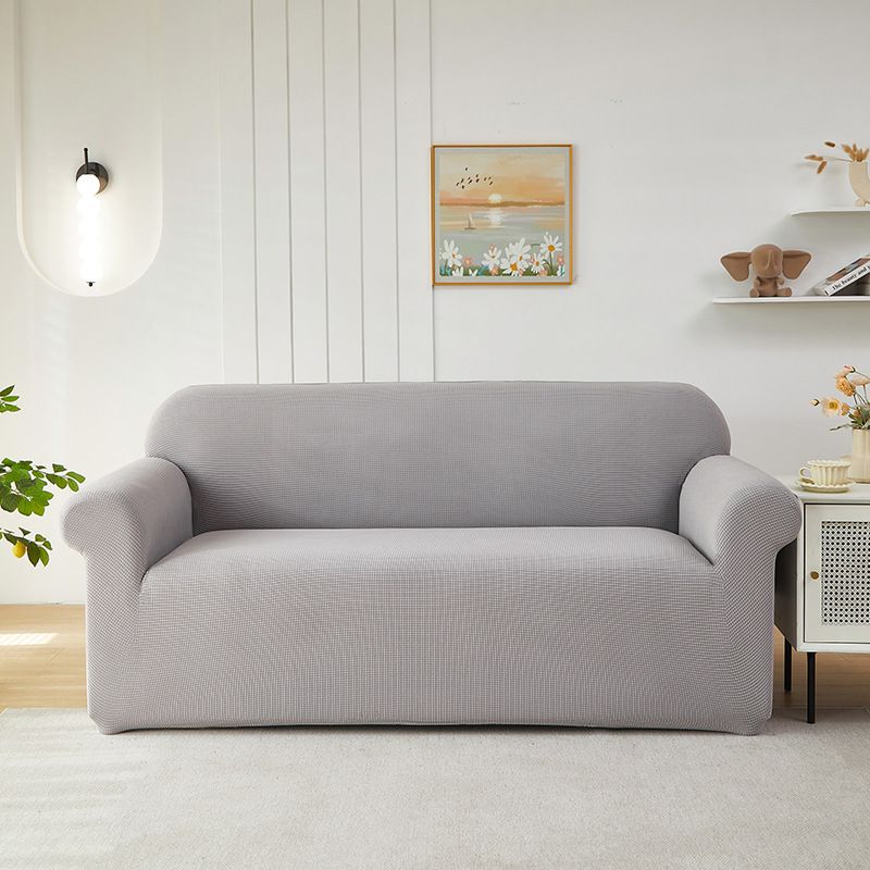 Copridivano elasticizzato in maglia di mais - Copridivano in pile spesso a copertura totale per divani, poltrone e divani componibili (diversi colori e misure)_voghion.com
