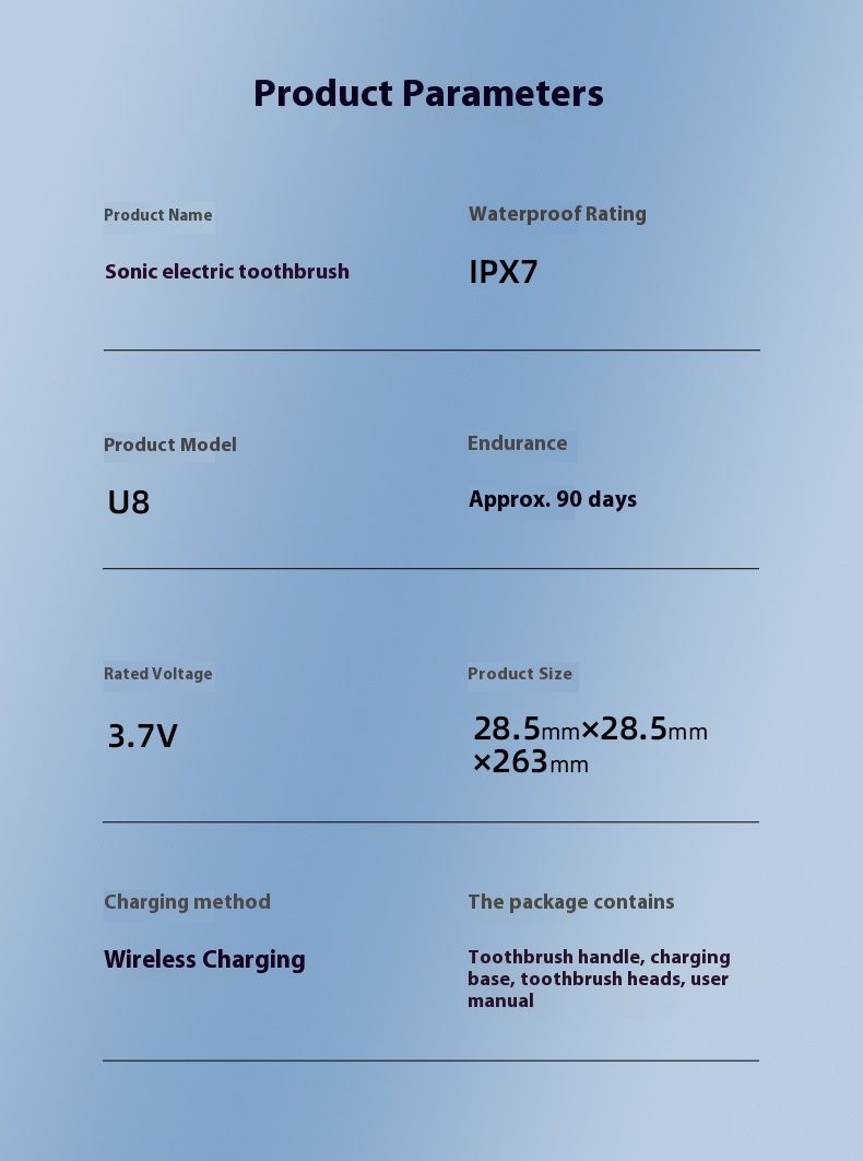 Paar-Set mit elektrischer Schallzahnbürste – 9 intelligente Modi, Magnetschwebemotor, langlebiger 2000-mAh-Akku, IPX7-wasserdicht, UV-Selbstreinigung_voghion.com