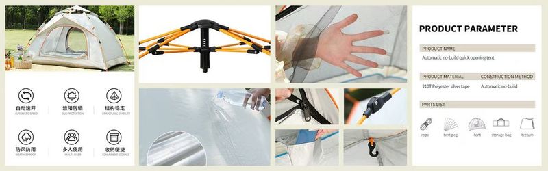 VentureGuard Deluxe: All-Weather Outdoor Tent_voghion.com