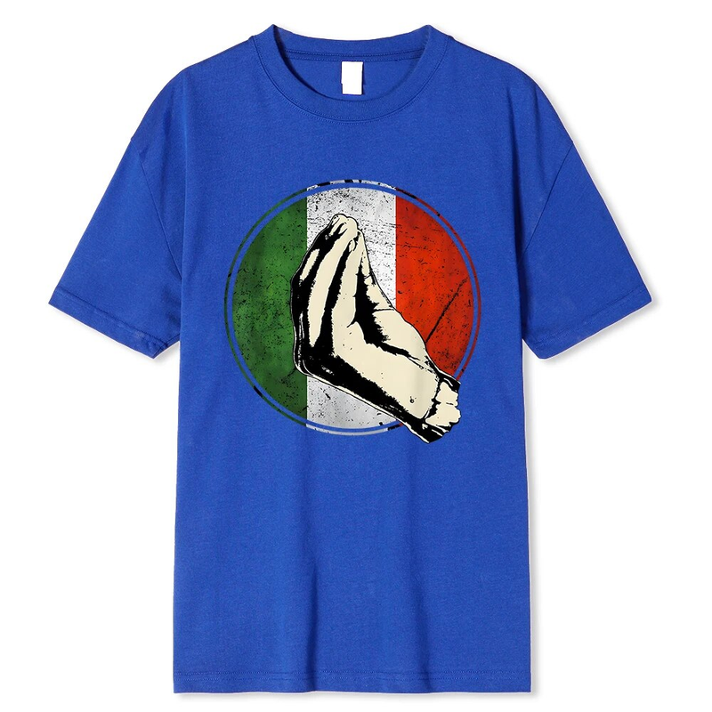 Italian Gift Funny Italy T-Shirt T Shirt Fittd Casual Cotton Mn Ts Cool Summr Brathabl Ovrsiz Short Slvs_voghion.com