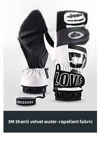 Gants chauds imperméables coupe-vent pour écran tactile de ski, snowboard, sports de plein air, cyclisme_voghion.com