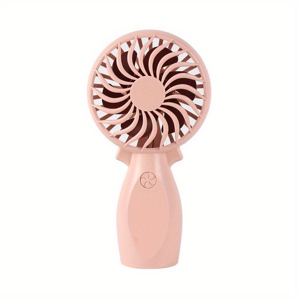Handheld Mini Fan, USB Charging, Simple Shape, Strong Wind, Small And Portable_voghion.com