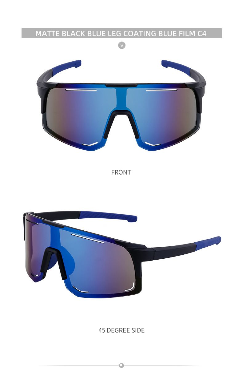 Lunettes de soleil tendance sans cadre pour hommes, lunettes de soleil tendance pour sports de plein air, équitation_voghion.com