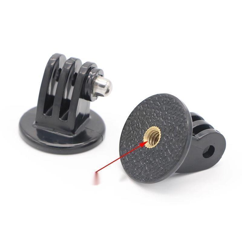 Statiefbasis 1/4 Interface Mount Adapter Vaste Kop Voor GoPro DJI Action Sports Camera_voghion.com