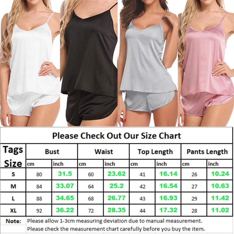 Conjunto de pijama de lencería sexy para mujer, pijama de encaje de muñeca de seda satinada_voghion.com