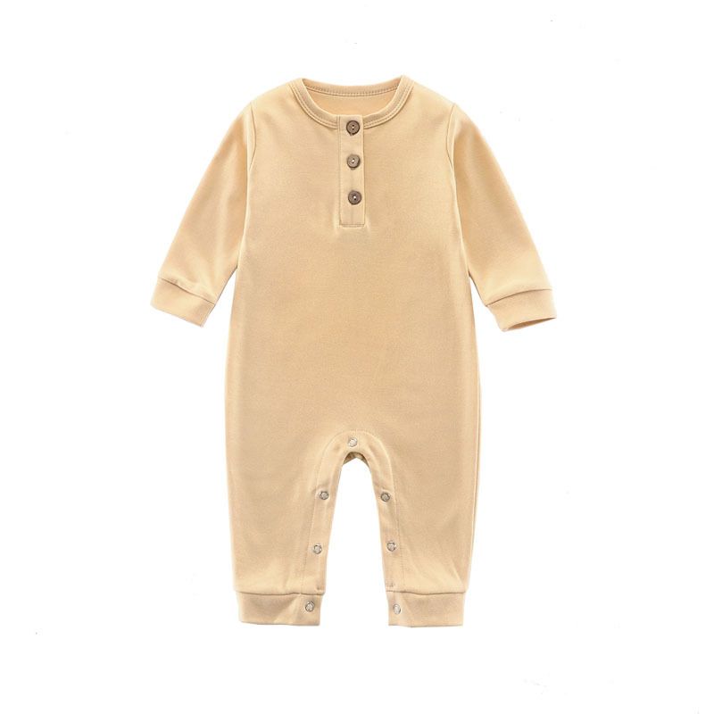 Çocuk Giyim Bebek Tulum Uzun Kollu Tulum Bebek Giyim Yenidoğan Tulum_voghion.com