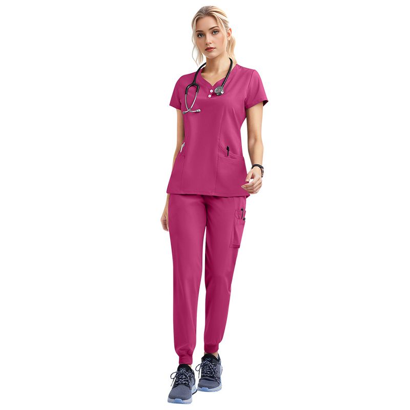 Prezzo all'ingrosso medico infermiere camici set uniformi mediche donne jogger set accessori ospedalieri sala operatoria abbigliamento da lavoro chirurgico_voghion.com