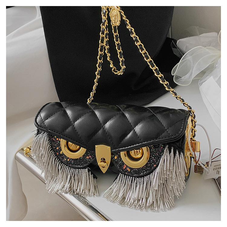 2023 new detachable heavy industry ladies light luxury owl style single shoulder crossbody handbag_voghion.com