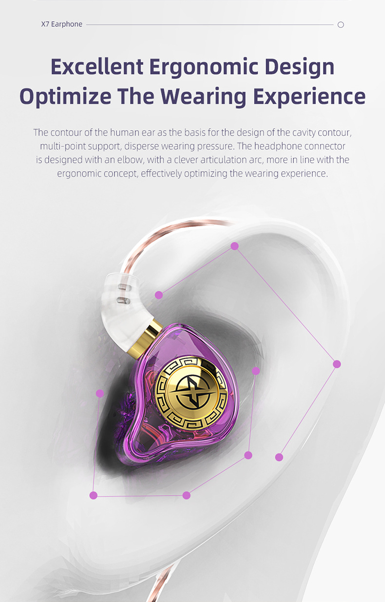 Écouteurs à pilote dynamique à double cavité de 10MM et à diaphragme LCP, écouteurs sonores de fidélité en cristal pour musiciens audiophiles_voghion.com