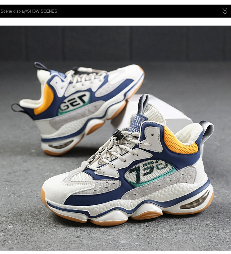 Scarpe sportive alte Scarpe casual in tessuto a rete Scarpe da marea per bambini grandi per ragazzi e ragazze Quattro stagioni_voghion.com