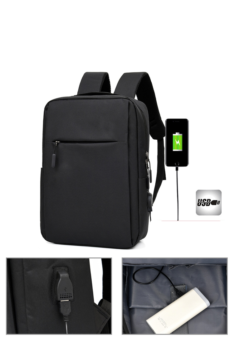 Studenten Schooltas Casual Opladen Usb Zakelijk Reizen Grote Capaciteit Schooltas Rugzak_voghion.com