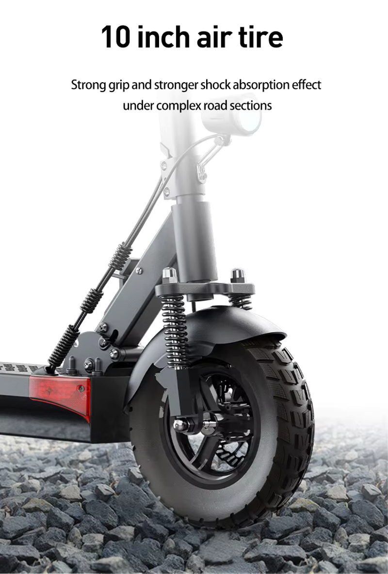 JOYOR Y6S pieaugušo elektriskais skrejritenis 500 W motors 48V18AH litija akumulators maksimālā izturība 70 km 10 collu riepu LCD displeja escooter_voghion.com